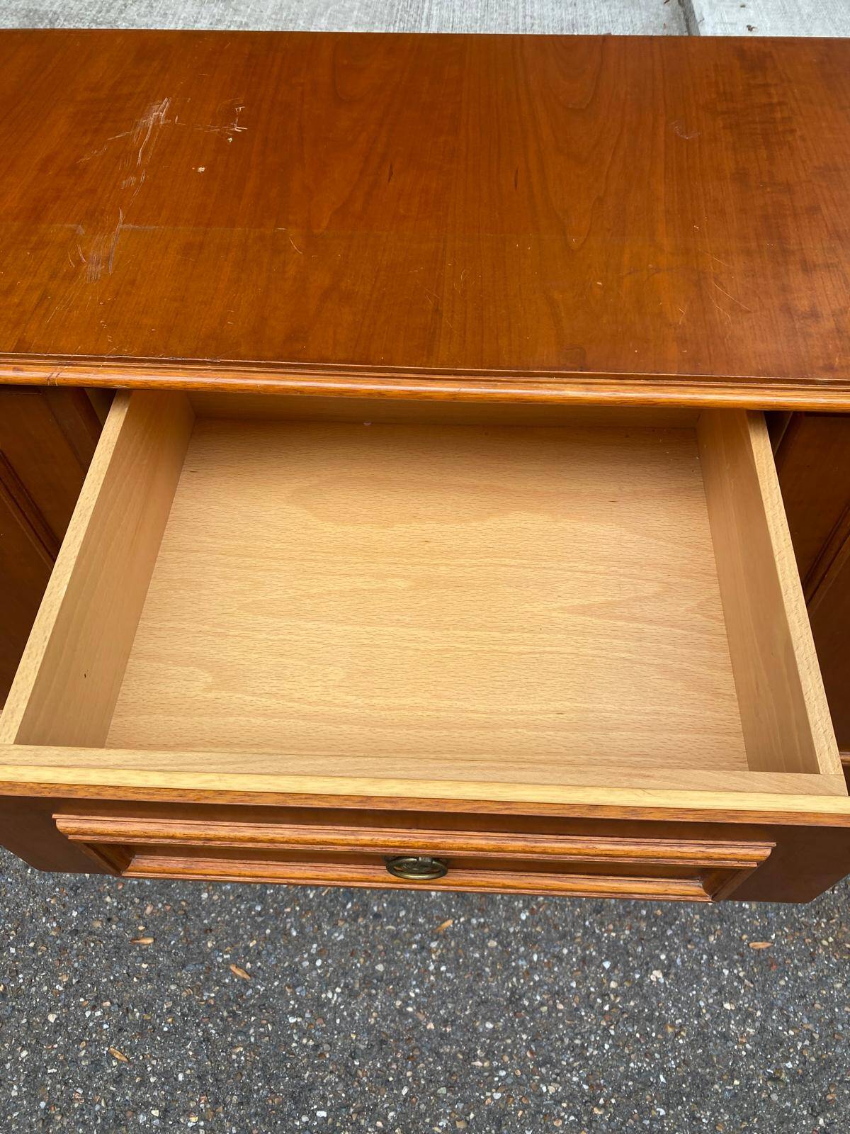 Large low storage unit / Sideboard 155 cm Ideal for 70's TV unit