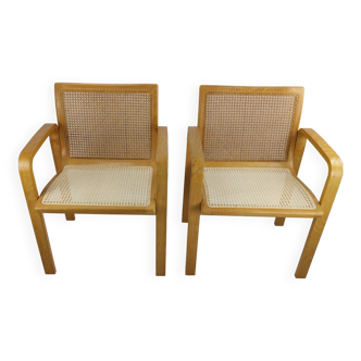 Paire de chaises olivo pietro