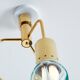 Flavio Poli for Seguso Murano glass and brass chandelier 1950