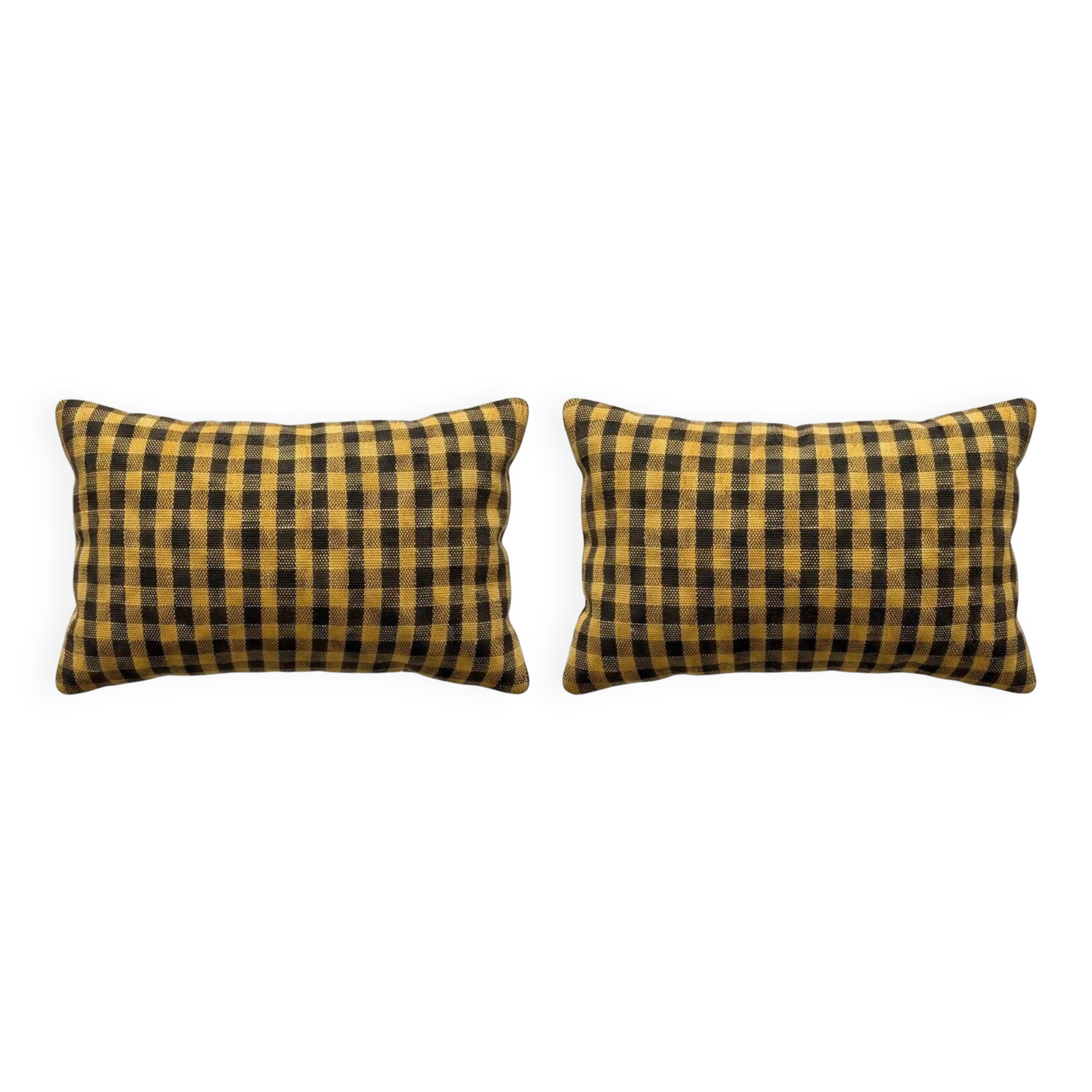 Set of 2 vintage kilim cushion covers 41x61 cm