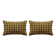 Set of 2 vintage kilim cushion covers 41x61 cm