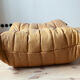 Ottoman Togo in camel leather  designed by Michel Ducaroy 1973