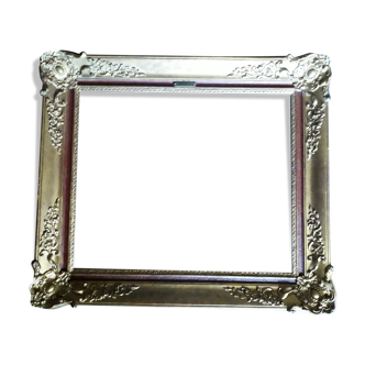 Ancient wooden and stucco frame that framed a work by Pierre ARMAND