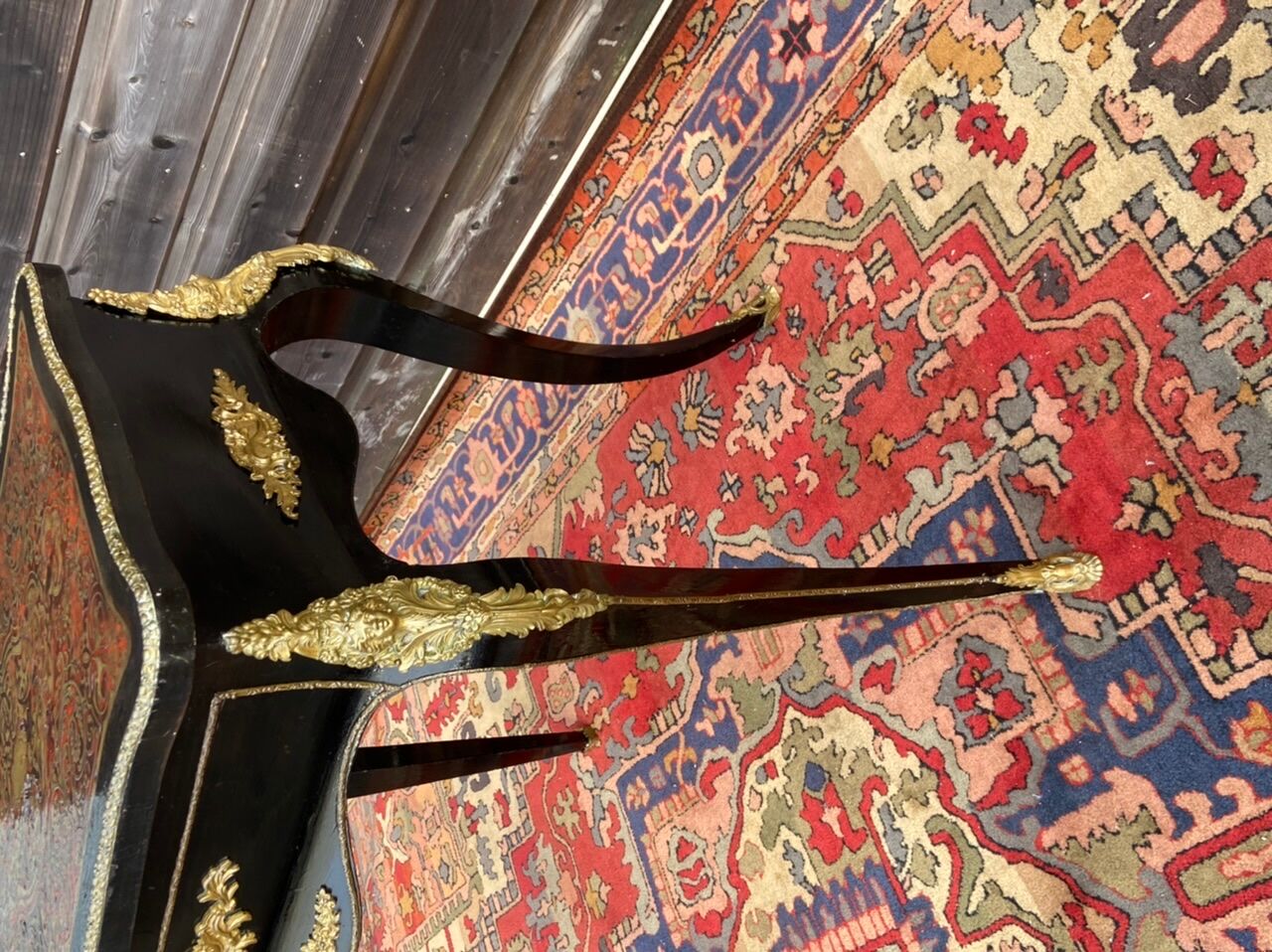 Little Writing Table En Marquetry Boulle From Napoleon III era