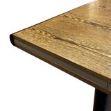 Vintage executive desk - large desk wenge 70s design