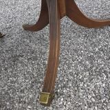 Regency style mahogany dining table with 2 extensions