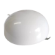 Ceiling lamp half-globe opaline, 60s/70s