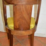 Mahogany gondola chair