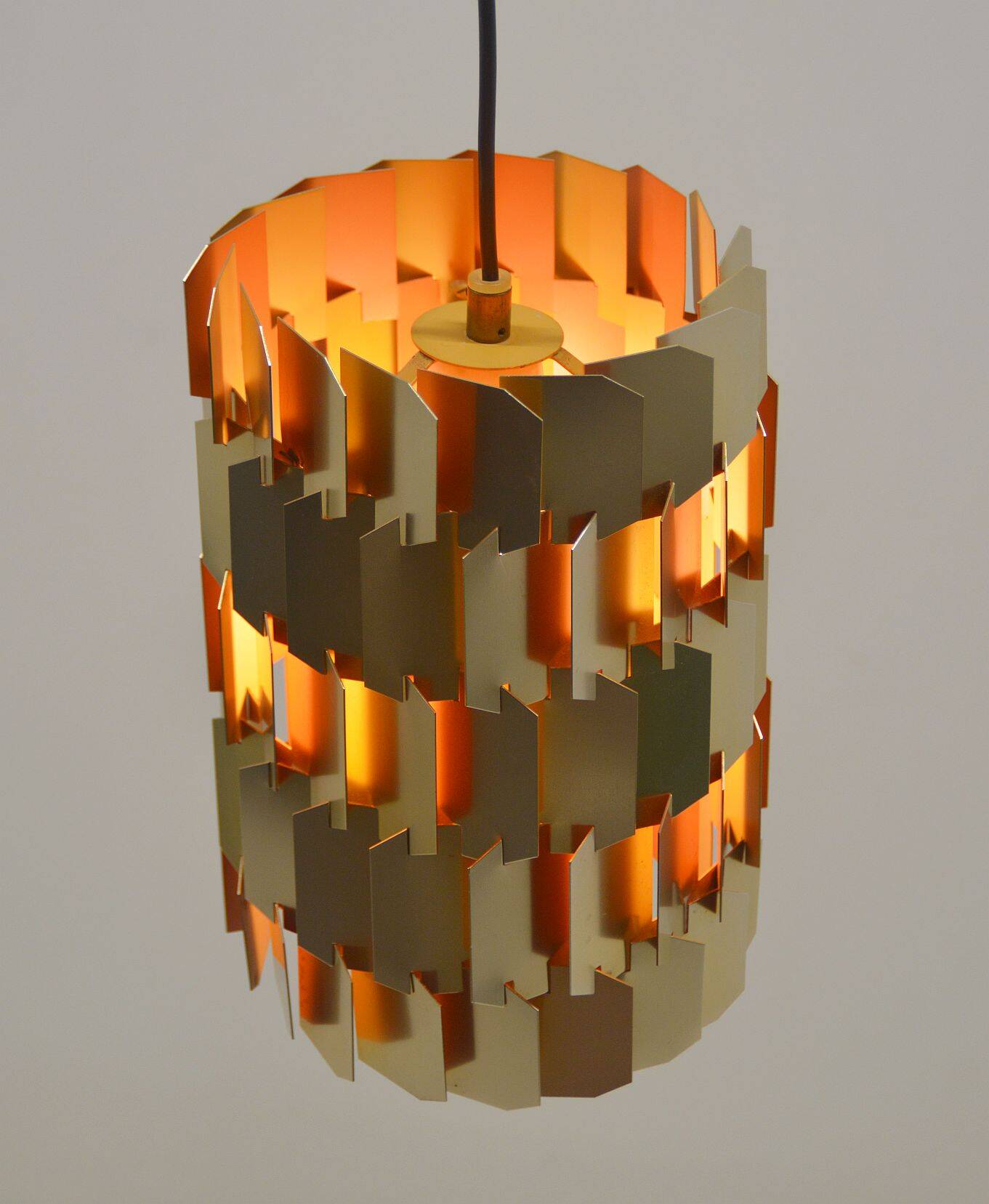 Danish Facet lamp designed by Louis Weisdorf for Lyfa, 1960s