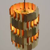 Danish Facet lamp designed by Louis Weisdorf for Lyfa, 1960s
