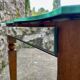 Table d'appoint miroir