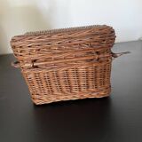 Miniature rattan trunk toy 19th