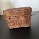 Miniature rattan trunk toy 19th