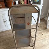 old industrial furniture / Heliolithe architect's trolley / vintage