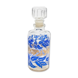 Painted glass bottle