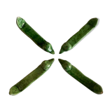 Set of 4 knife holders in varnished earth of Biot 1960