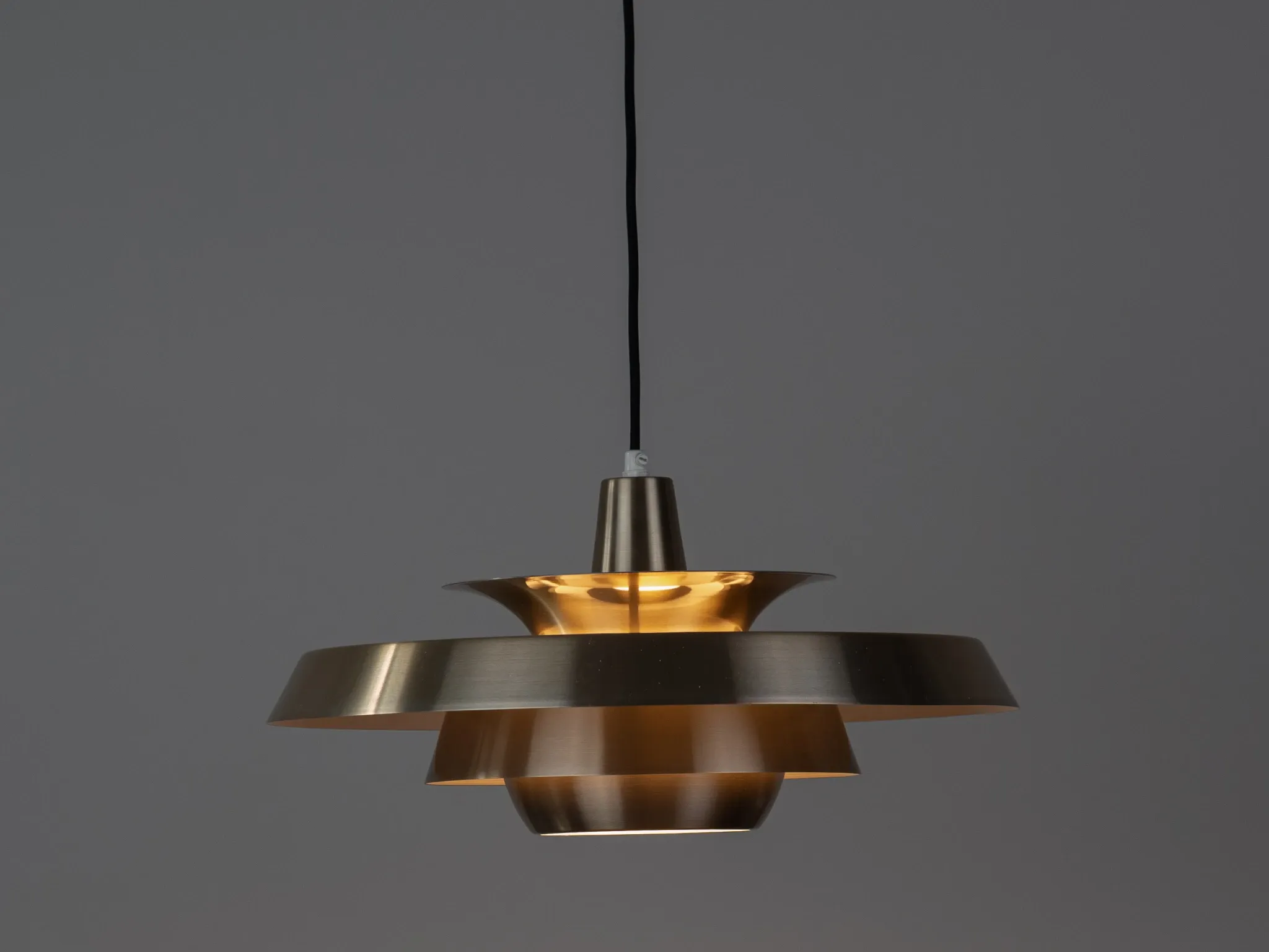 Danish vintage Superlight pendant lamp by David Mogensen, 1980s