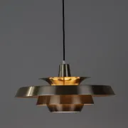 Suspension Superlight vintage danoise par David Mogensen, années 1980