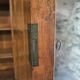 Antique French Louis Philippe wardrobe / wardrobe – elm and oak, mirrored door, 19th century