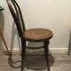 Bentwood bistro chair in Thonet style