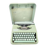 Hermes Baby green lime typemachine revised new ribbon