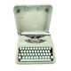 Hermes Baby green lime typemachine revised new ribbon