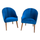 A pair of club armchairs, Poland, 1960s