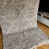 Carpet blessed ouarain speckled beige 254 x 146 cm