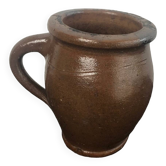 Vintage Brown Stoneware Pot/Pitcher