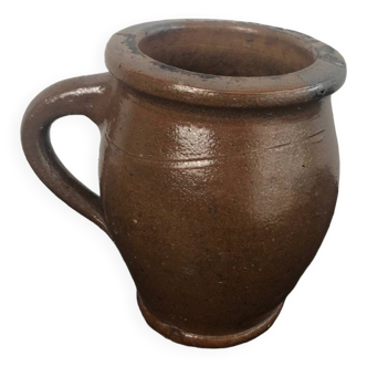 Vintage Brown Stoneware Pot/Pitcher
