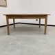 Pine farmhouse table 160 x 110 cm