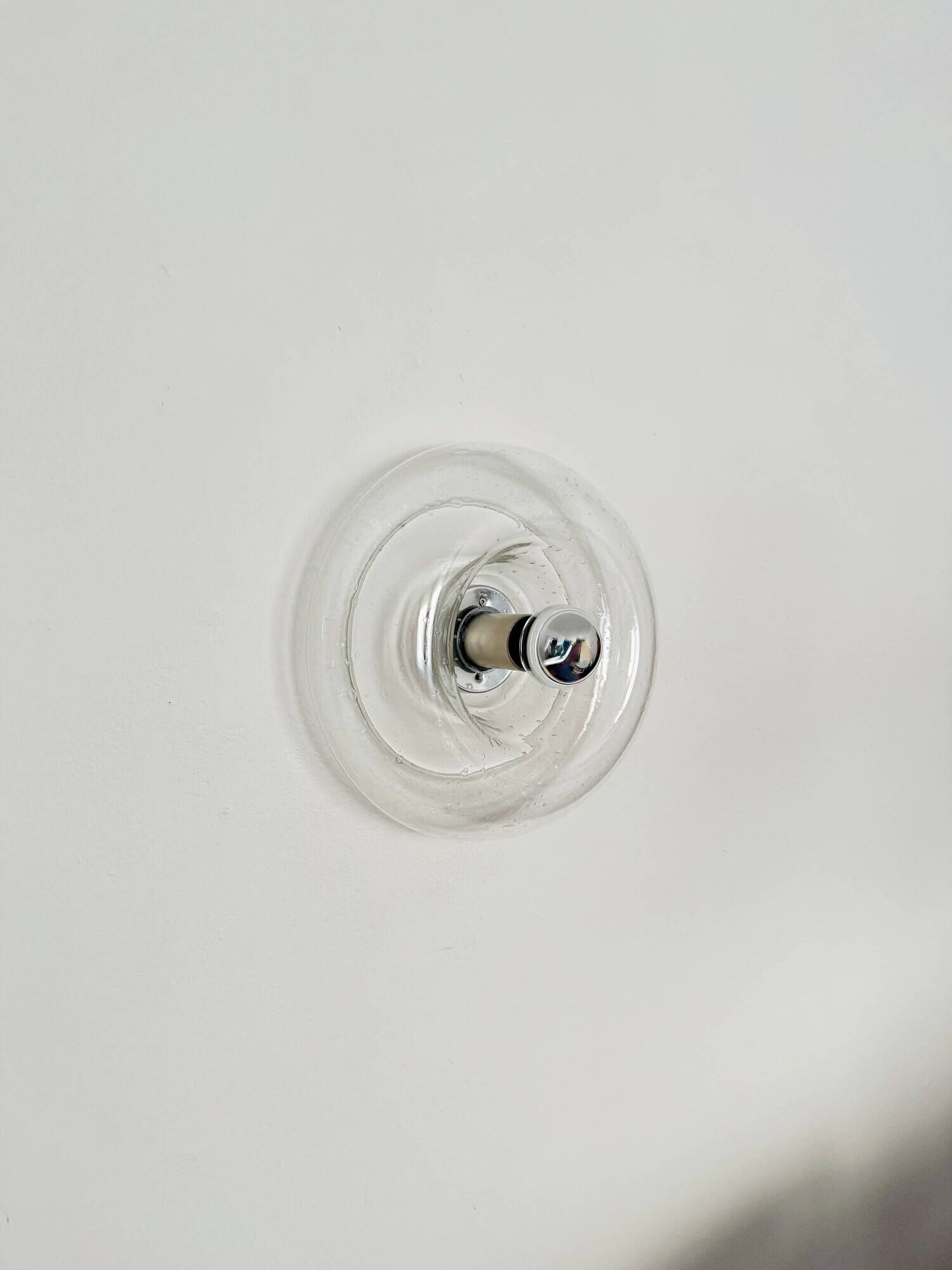 Donut Wall or Ceiling Lamp by J.T. Kalmar