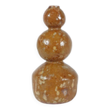 Small vintage one if a kind ceramic vase sphere decor