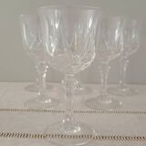 Crystal carved glasses