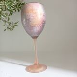 Decorated glass by the artist Jean Noël Bouillet