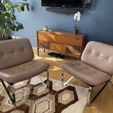 Mid-Century Armchairs by Hartmut Lohmeyer for Mauser Werke Waldeck
