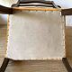 Pair of wooden and velvet armchairs from the 30s and 40s