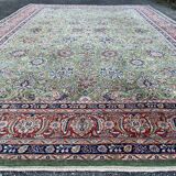Carpet XXL Tabriz Shah Abbas Emerald Green
