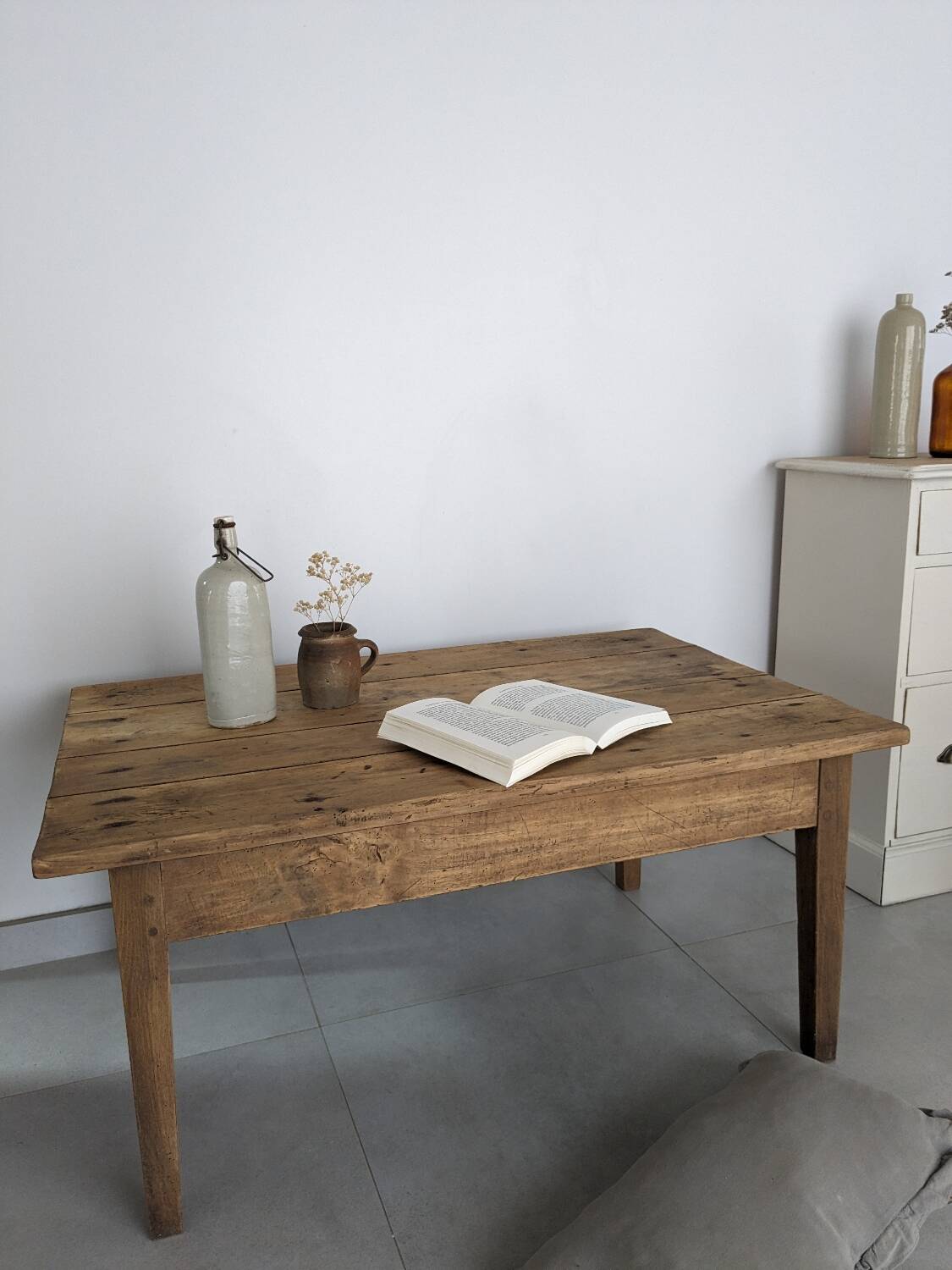 Table basse de ferme