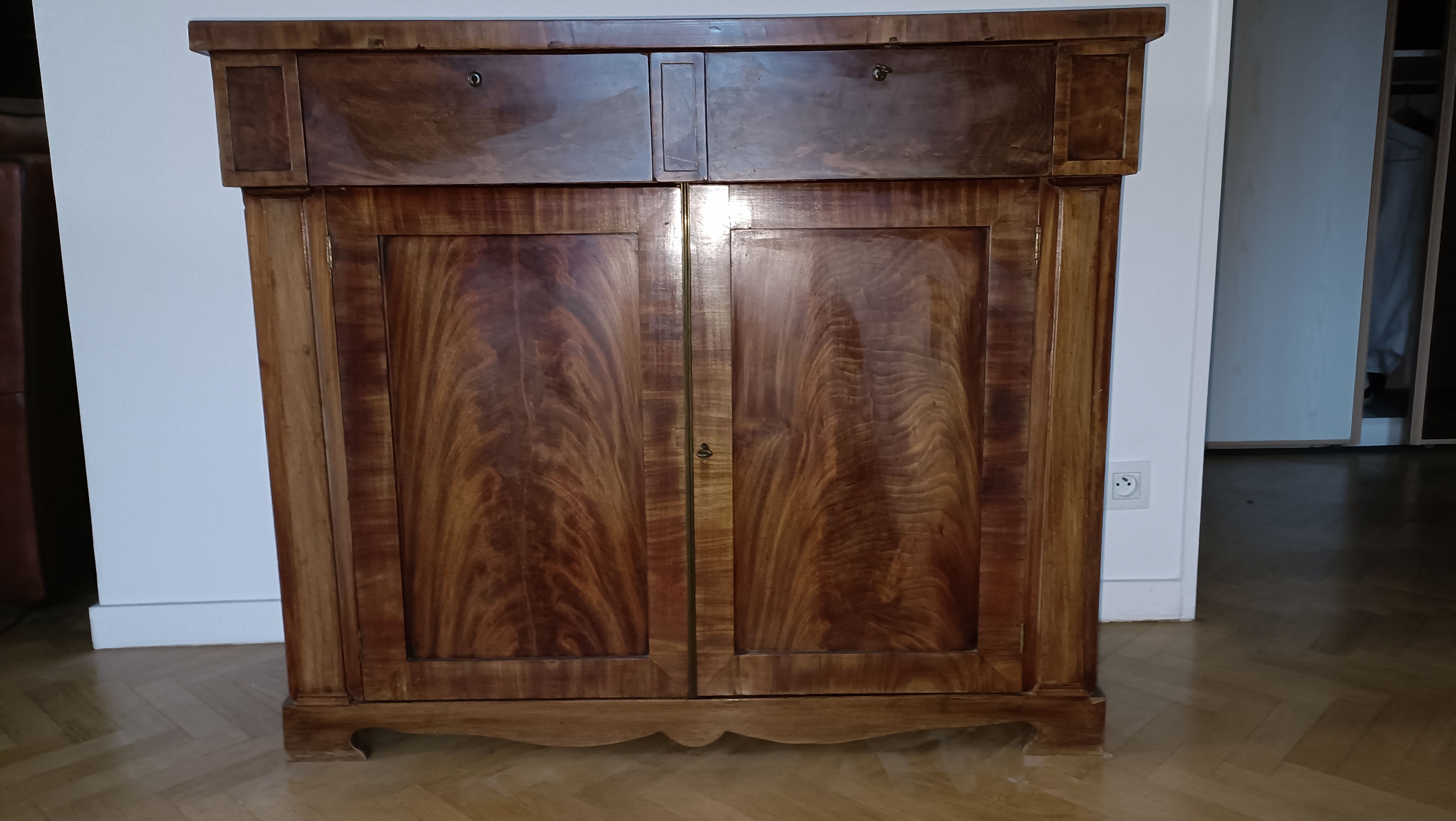 English mahogany buffet XIXth