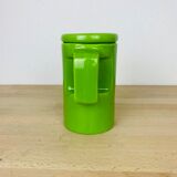 Green ceramic teapot 50s vintage