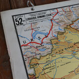 China's Ancient School Map 52 - Vidal Lablache
