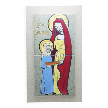 Tuiles montées Sainte Anne - Jeanne Lévêque