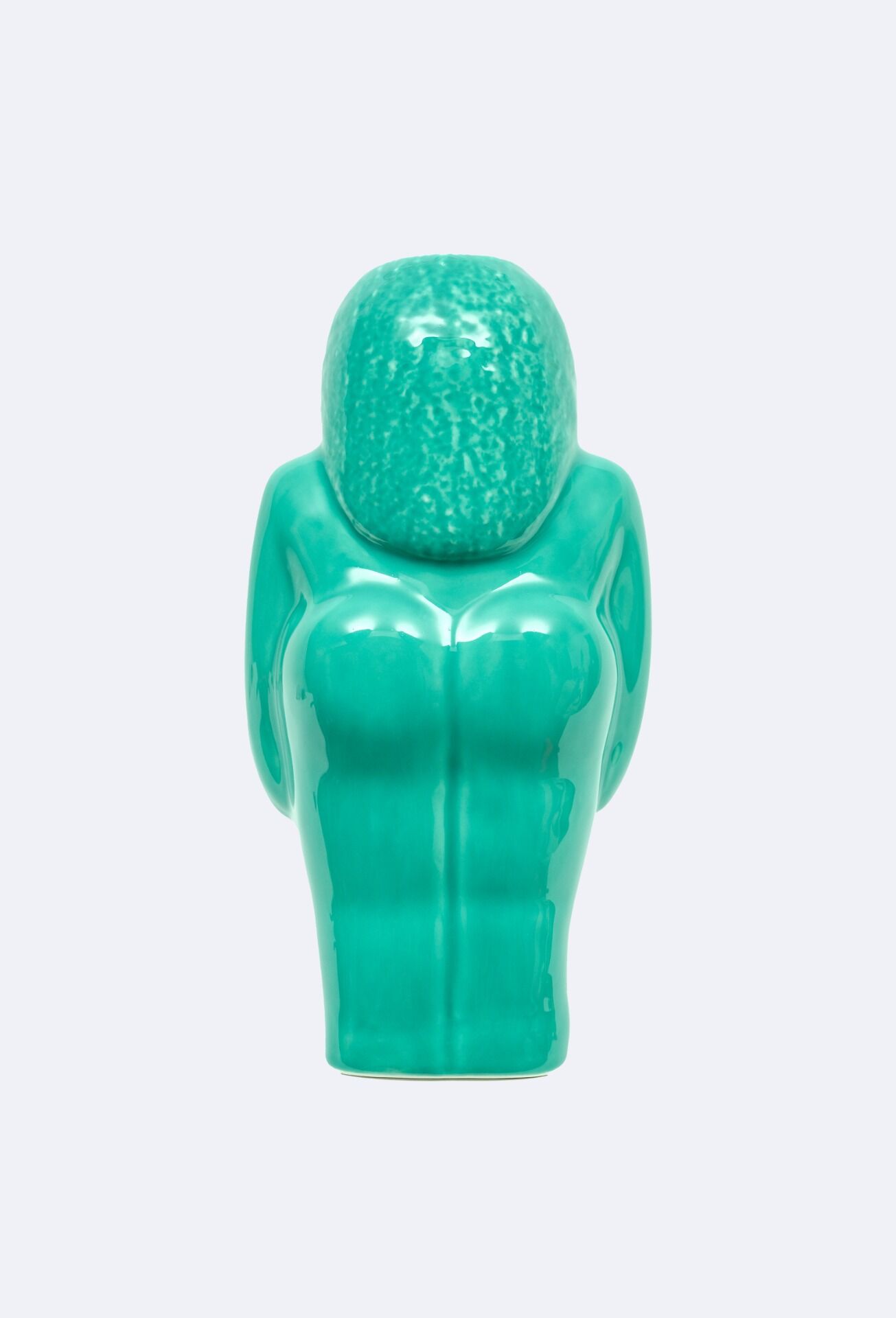 Gaia turquoise sea vase