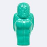 Gaia turquoise sea vase