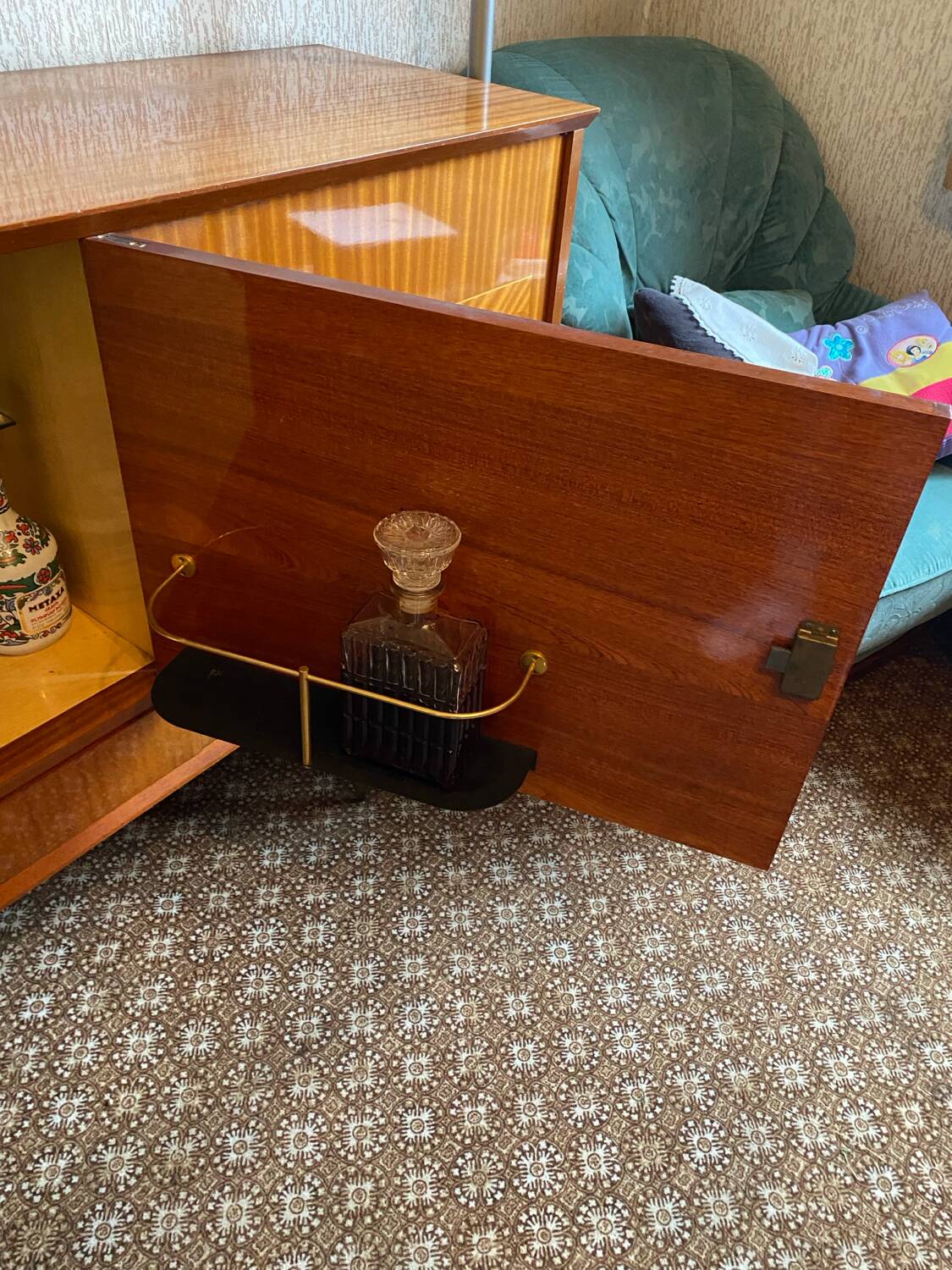 Varnished sideboard