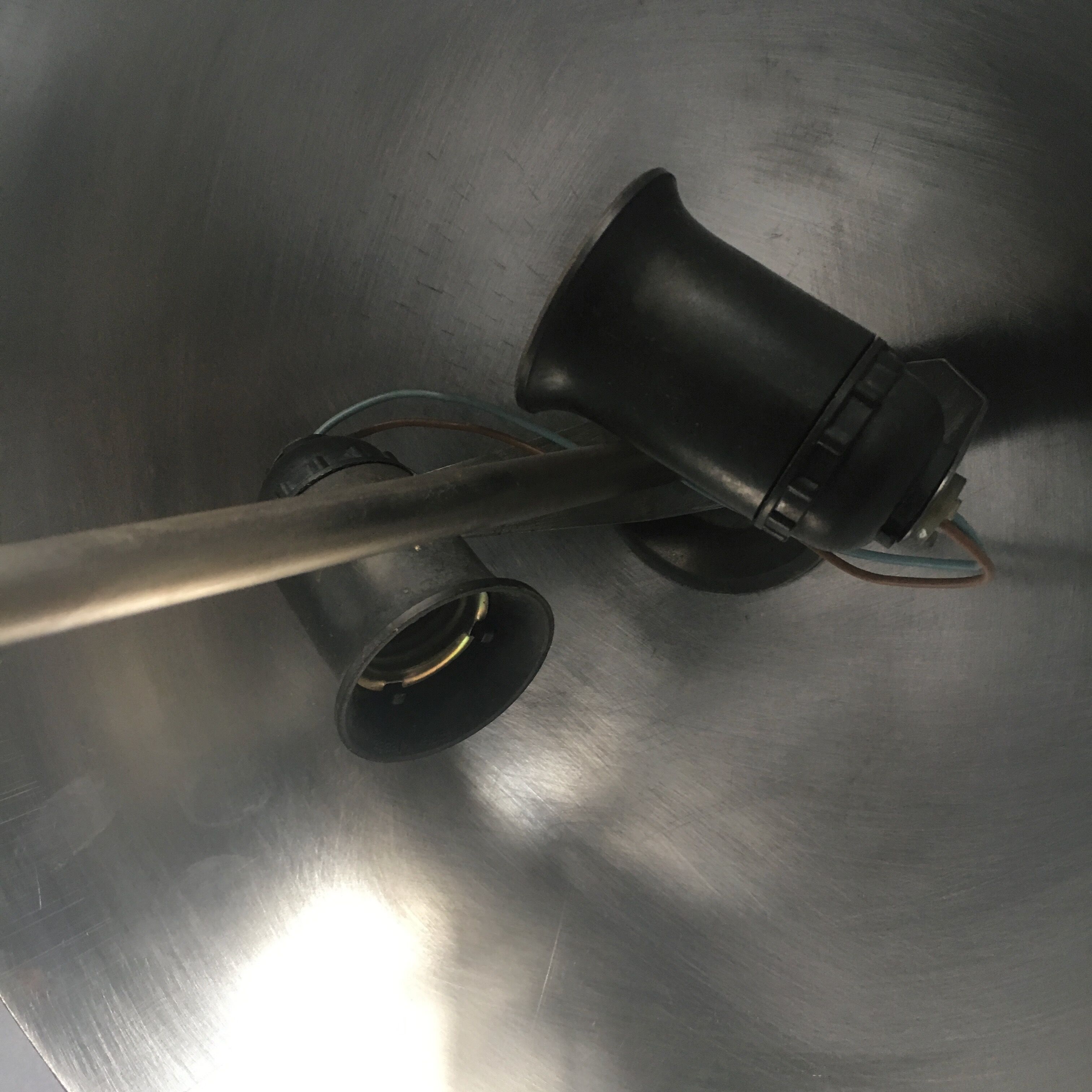 Old soviet mushroom lamp