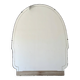 Large Vintage Mirror Frameless