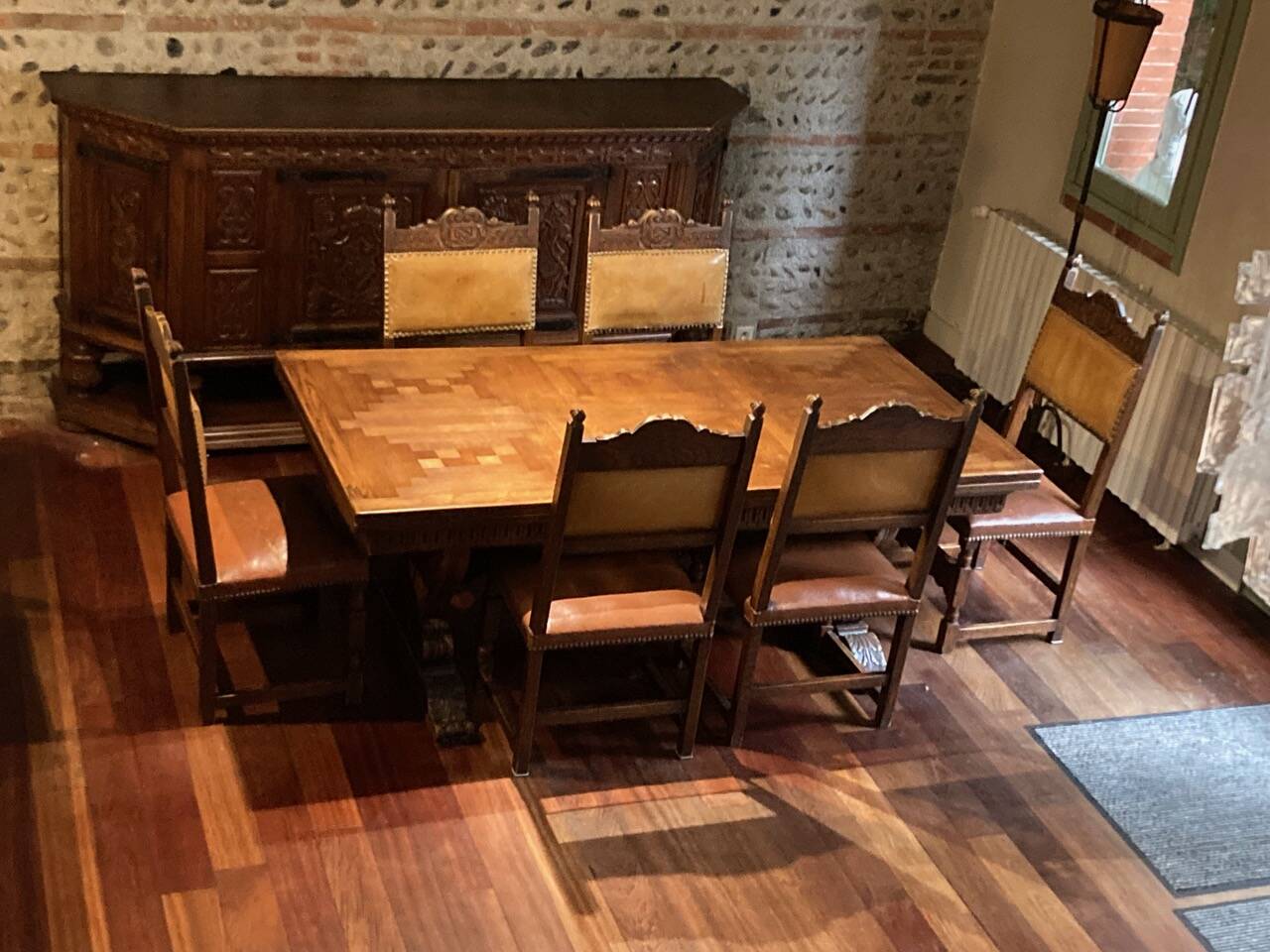 6 chaises de salle à manger