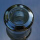 Bougeoir en verre églomisé